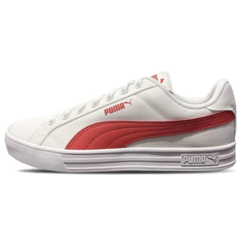 Puma Skate Low 'White Red' 385554-03