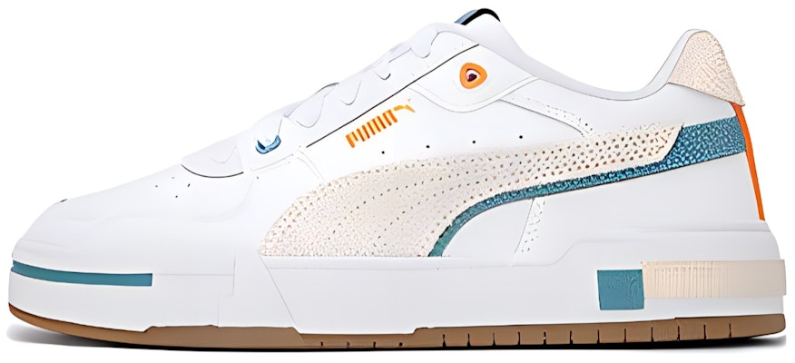 Puma Skate Shoes 'White Brown Green' 393276-02 Buy Puma Skate Shoes 'White Brown Green' 393276-02