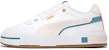 Kasut Skate Puma 'Putih Coklat Hijau' 393276-02