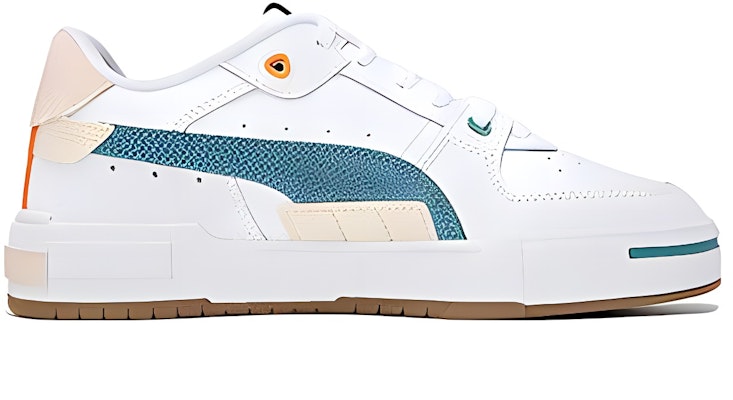 Puma Skate Shoes 'White Brown Green' 393276-02 Order Puma Skate Shoes 'White Brown Green' 393276-02