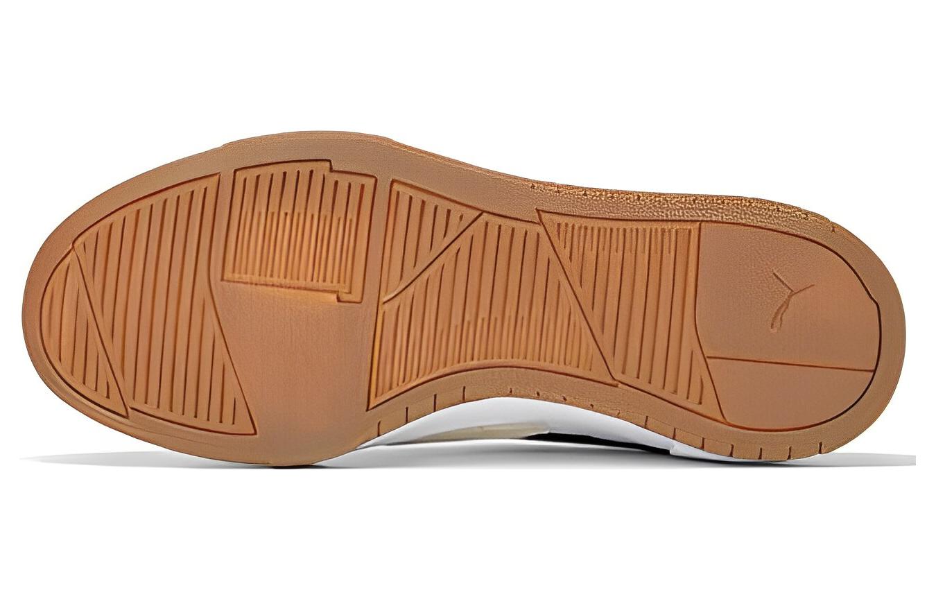 Shop Puma 滑板鞋 '白色 棕色 绿色' 393276-02