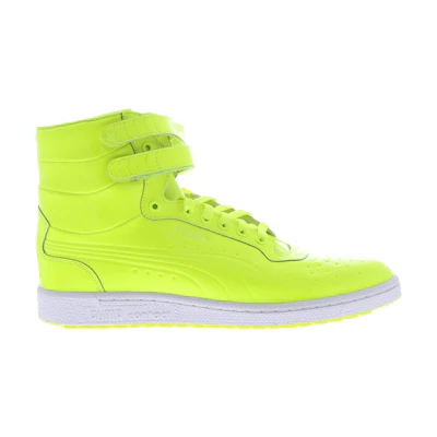 Puma Sky 2 High Patent Emboss 'Safety Yellow'