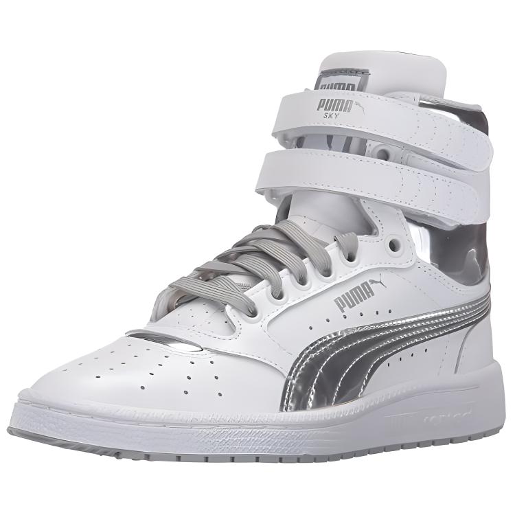 Puma Sky Ii Hi Fg Foil Puma White Puma Silver 362830-01
