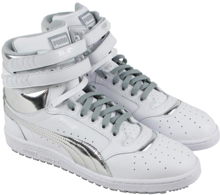 Puma Sky Ii Hi Fg Foil Puma White Puma Silver 362830-01 Lookbook Puma Sky Ii Hi Fg Foil Puma White Puma Silver 362830-01