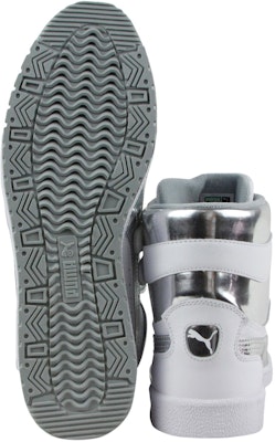 Puma Sky Ii Hi Fg Foil Puma White Puma Silver 362830-01 Shop Puma Sky Ii Hi Fg Foil Puma White Puma Silver 362830-01