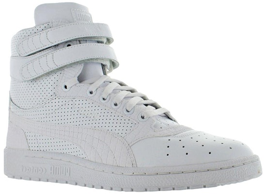 プーマ スカイII ハイ モノテクスチャ 白/灰紫 361867-01 Order プーマ スカイII ハイ モノテクスチャ 白/灰紫 361867-01