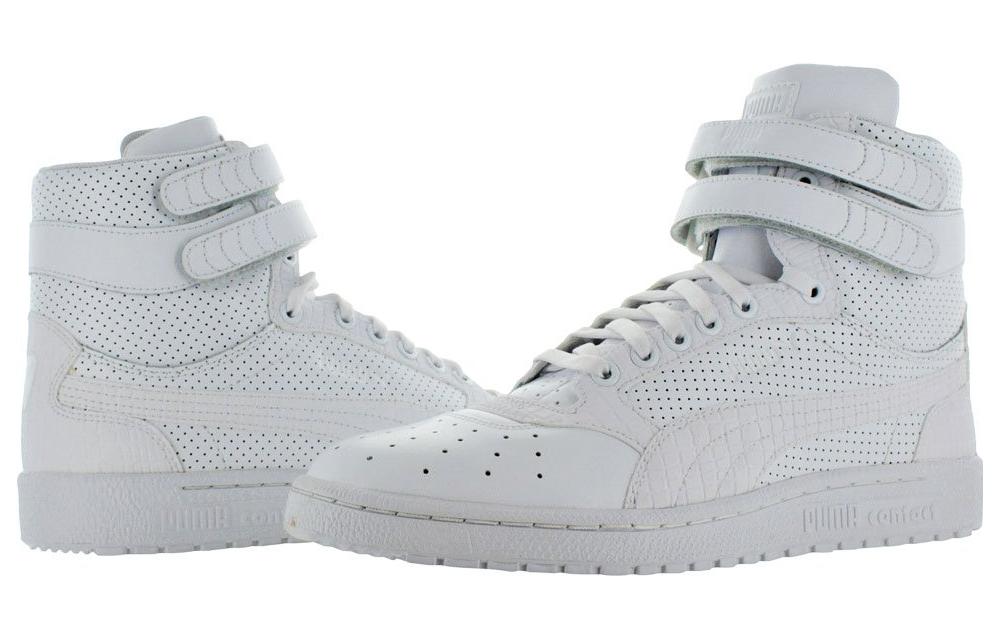 Lookbook Puma Sky Ii Hi Mono Texture White-Gray Violet 361867-01