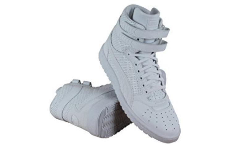 Shop Puma Sky II Hi Mono Textura Blanco-Gris Violeta 361867-01