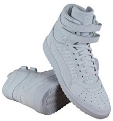 プーマ スカイII ハイ モノテクスチャ 白/灰紫 361867-01 Shop プーマ スカイII ハイ モノテクスチャ 白/灰紫 361867-01