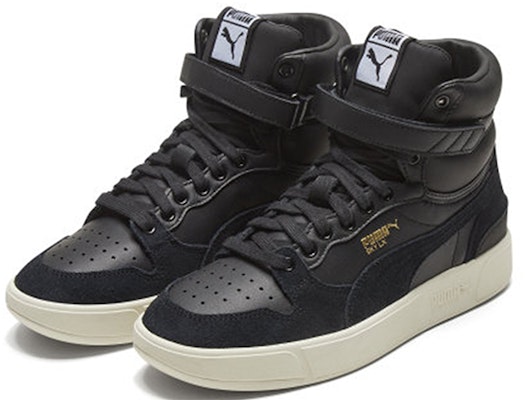 PUMA Sky LX Lux 耐磨 高幫 板鞋 男女同款 黑色 Lookbook PUMA Sky LX Lux 耐磨 高幫 板鞋 男女同款 黑色