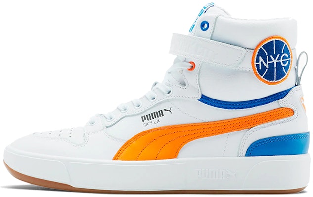 Puma Sky Lx Mid Athletic NYC 'Putih Biru Jingga' 374391-01 Buy Puma Sky Lx Mid Athletic NYC 'Putih Biru Jingga' 374391-01