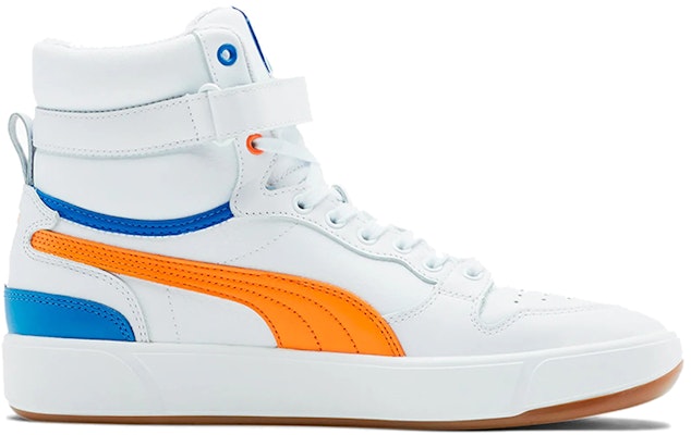 Puma Sky Lx Mid Athletic NYC 'Putih Biru Jingga' 374391-01 Order Puma Sky Lx Mid Athletic NYC 'Putih Biru Jingga' 374391-01