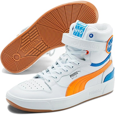 Puma Sky Lx Mid Athletic NYC 'Putih Biru Jingga' 374391-01 Lookbook Puma Sky Lx Mid Athletic NYC 'Putih Biru Jingga' 374391-01