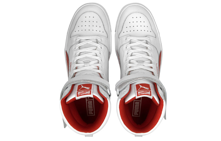 Lookbook Puma Sky LX Mid ''Wit High Risk Rood'' 372874-02