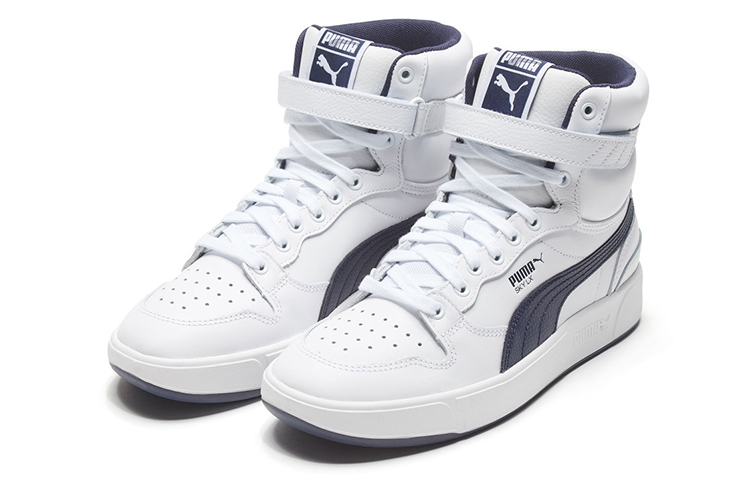 Lookbook Puma Sky LX Mid ‘White Peacoat' 372874-05