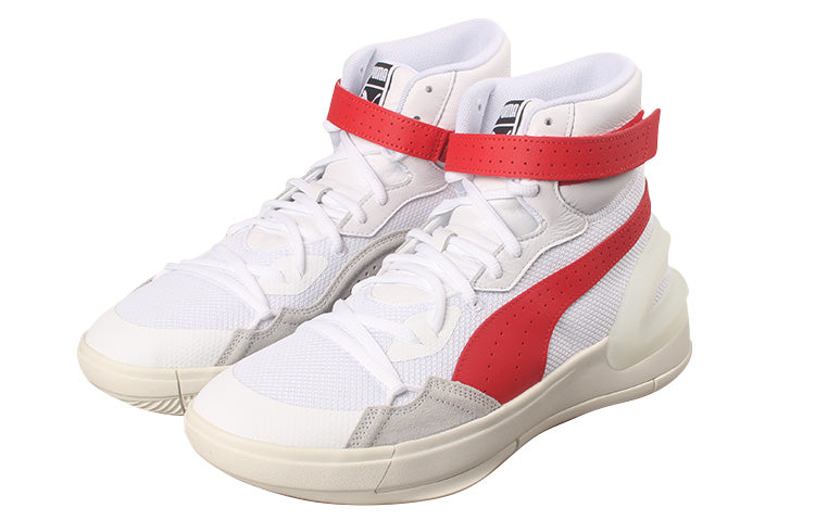 Shop Puma Sky Modern 'White High Risk Red' 194042-03