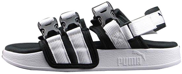 puma-slect-leadcat-ylm-sandal-black-white-365630-02