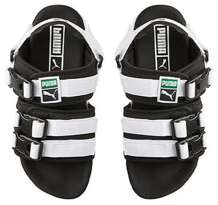 Puma Slect Leadcat Ylm Sandal Black/White 365630-02 Shop Puma Slect Leadcat Ylm Sandal Black/White 365630-02