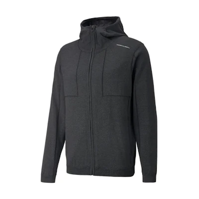 Puma Slim Fit Black Zip-Up Hoodie Jacket 536144-01