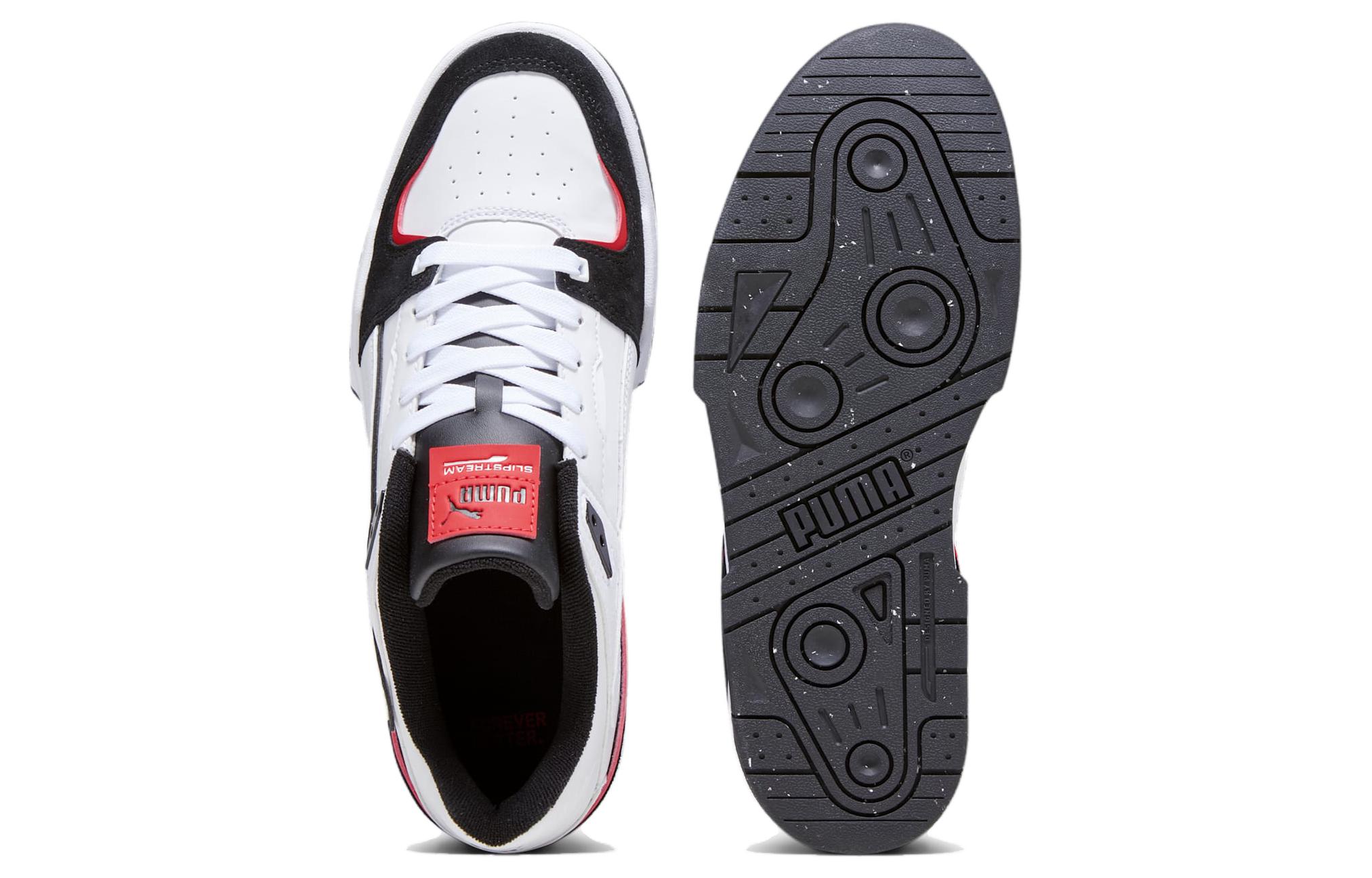 Shop Puma Slipstream Basket Mix 'Putih Hitam Merah' 393787-01