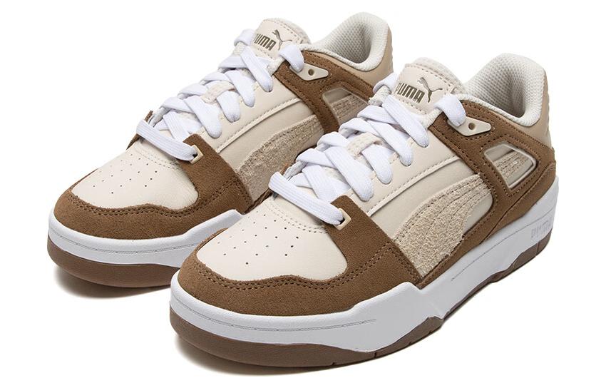 Lookbook Puma Slipstream Heritage Putih 'Coklat' 392108-03