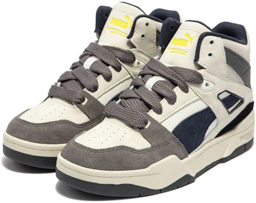 PUMA Slipstream Hi Always On 防滑耐磨 中筒 板鞋 男女同款 白藍棕 Lookbook PUMA Slipstream Hi Always On 防滑耐磨 中筒 板鞋 男女同款 白藍棕