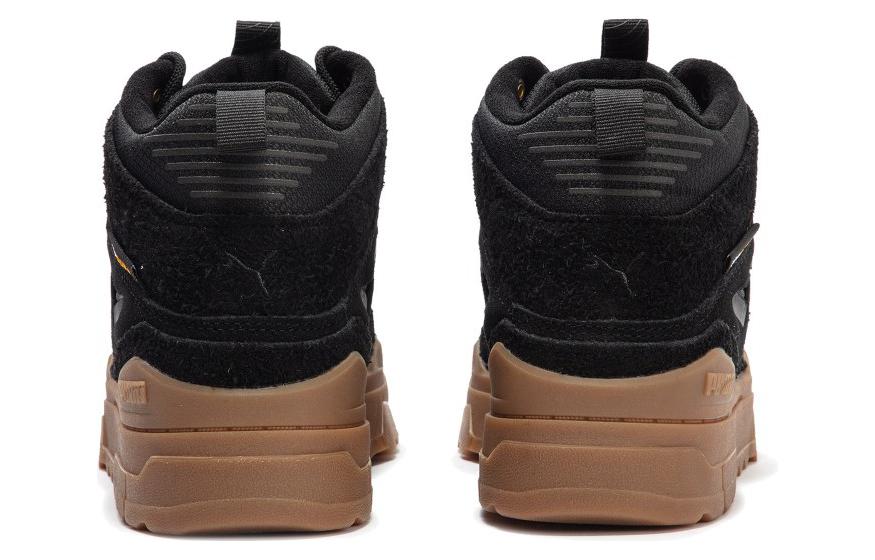 Shop PUMA Slipstream 舒適百搭 減震耐磨 高筒 板鞋 男女同款 黑色