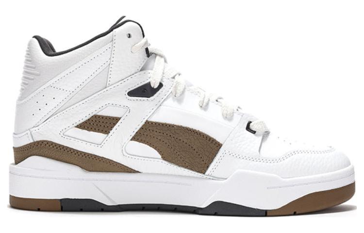 Order PUMA 舒適百搭 潮流 防滑耐磨 中筒 生活休閒鞋 男女同款 白棕色