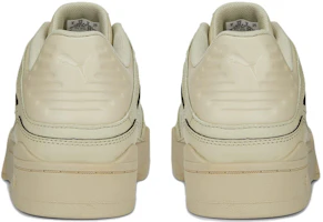 Shop PUMA Slipstream 皮革防滑耐磨低帮板鞋 男女同款 綠灰