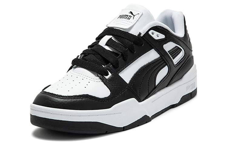 Lookbook プーマ スリップストリーム レザー 'ブラック ホワイト' 387544-26 387544-26