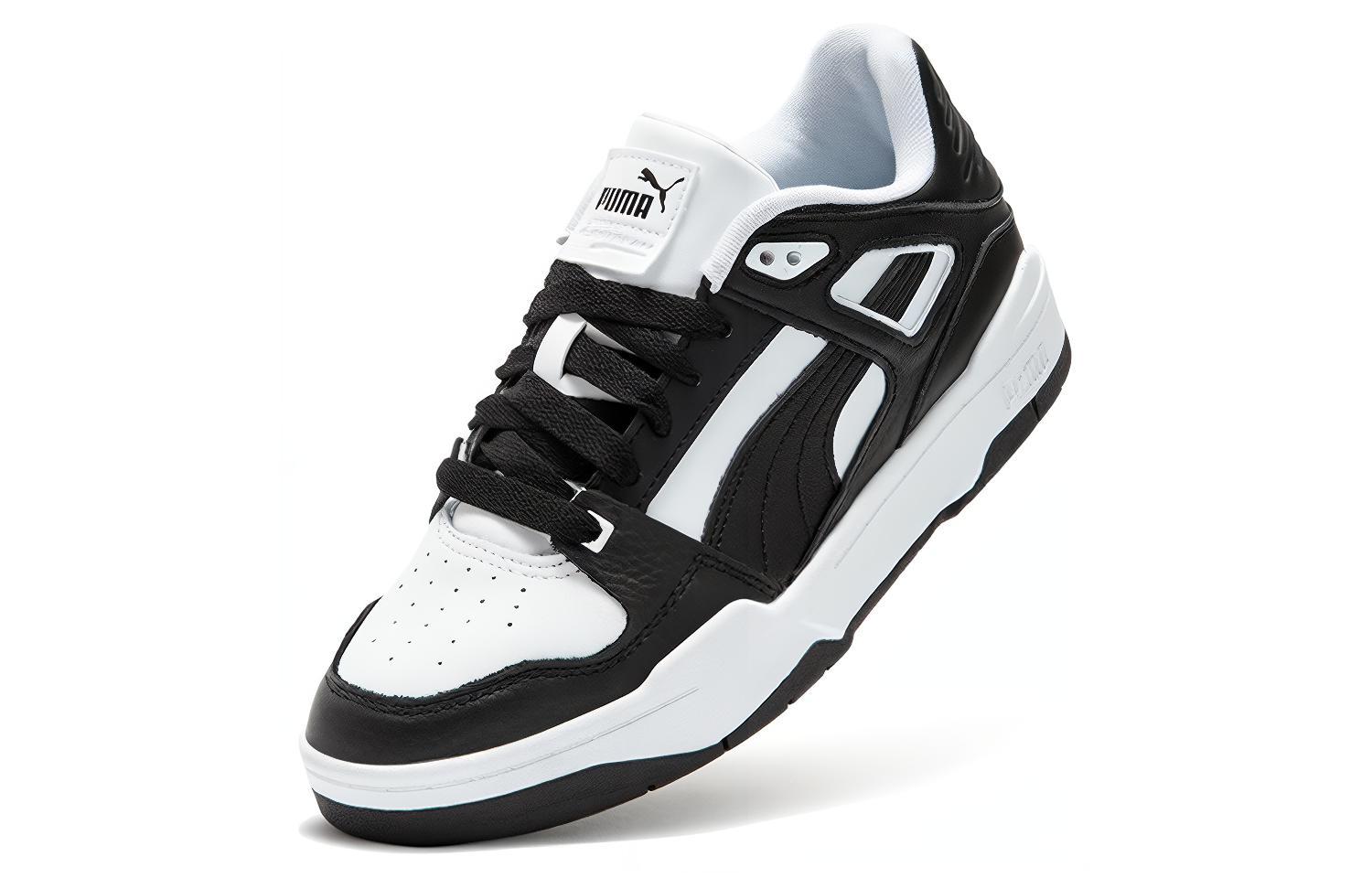 Purchase プーマ スリップストリーム レザー 'ブラック ホワイト' 387544-26 387544-26