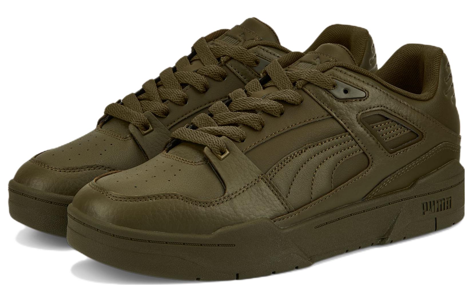 Lookbook Puma Slipstream Leather 'Verde Oliva' 387544-08