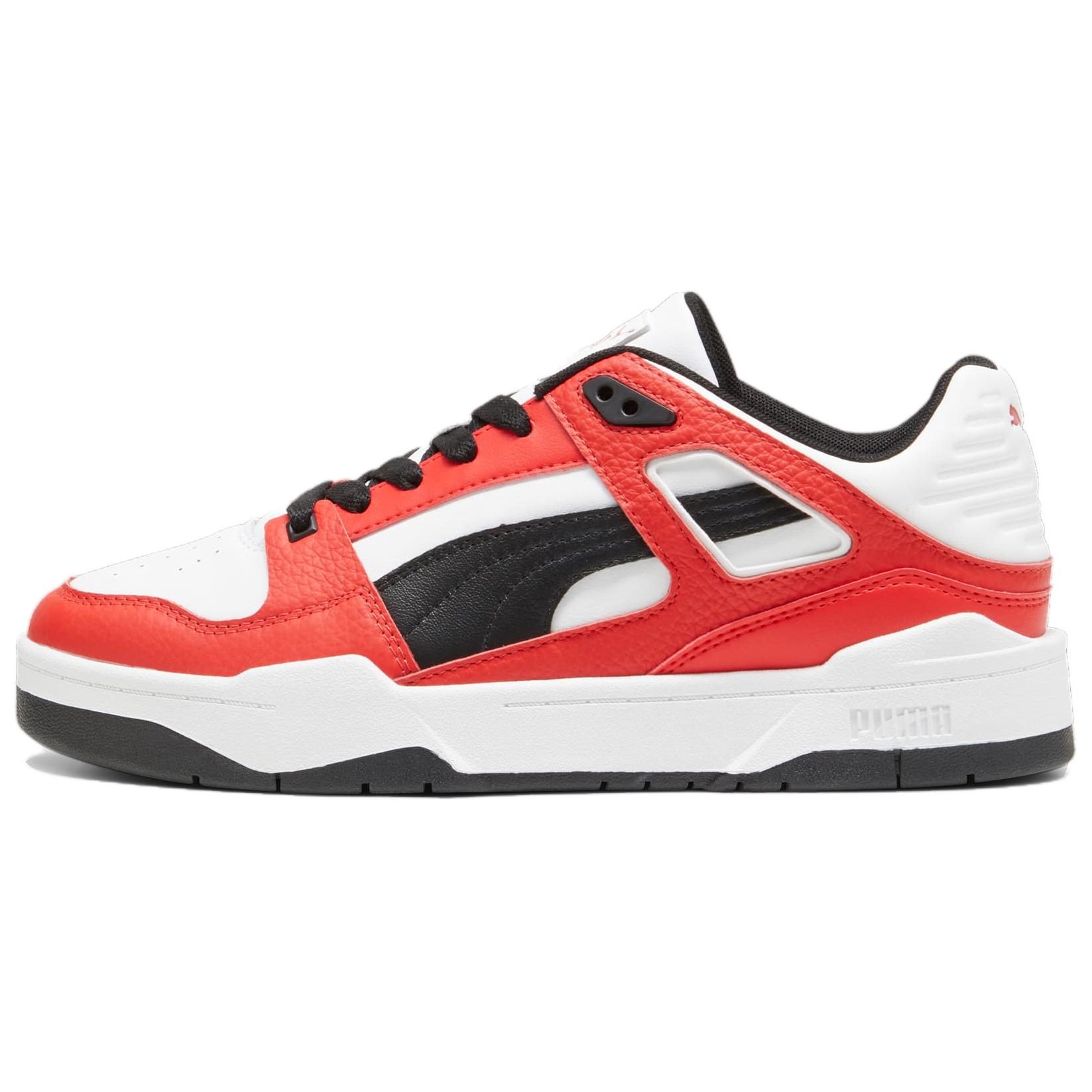 Puma Slipstream Leather 'White Black Red' 387544-25