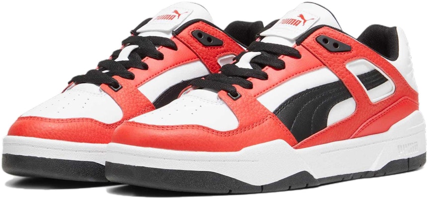 Puma Slipstream Leather 'White Black Red' 387544-25 Lookbook Puma Slipstream Leather 'White Black Red' 387544-25