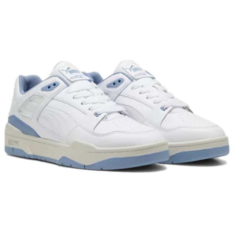 Lookbook Puma Slipstream 皮革 '白色 淺藍色' 387544-29