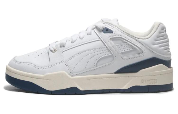 Buy プーマ スリップストリーム レザー "白/ペルシャンブルー" 387544-18