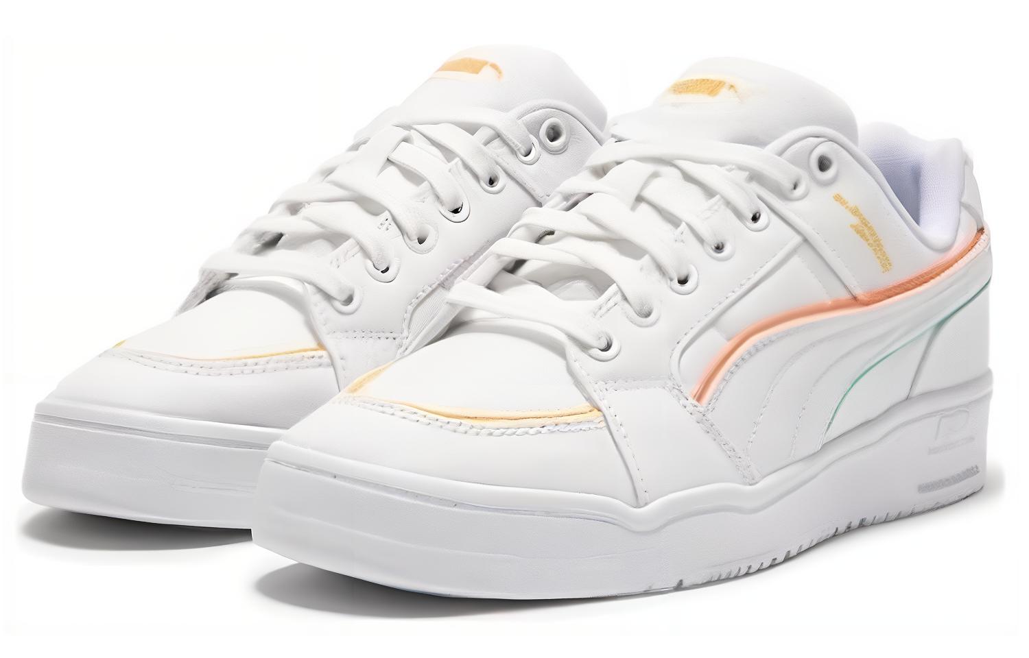 Lookbook Puma Slipstream Lo Canvas "暖白" 运动鞋 390123-03