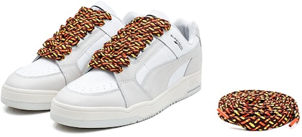 彪马男女款Slipstream Lo系带运动鞋 灰/白 387322-01 Sizing 彪马男女款Slipstream Lo系带运动鞋 灰/白 387322-01