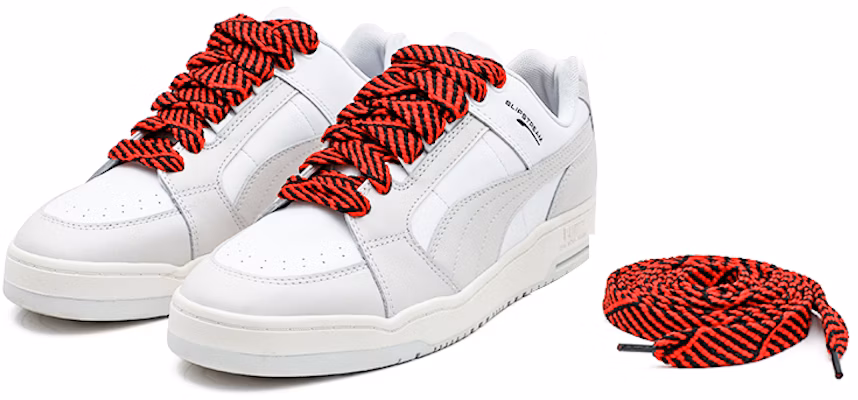PUMA Slipstream Lo Laces 情人節限定 低幫 板鞋 男女同款 灰白 Cheap PUMA Slipstream Lo Laces 情人節限定 低幫 板鞋 男女同款 灰白