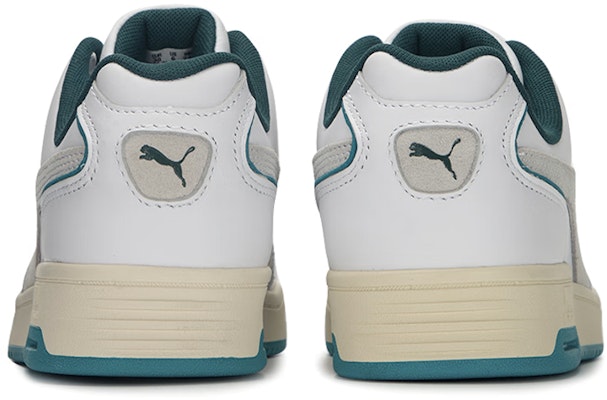 Puma Slipstream Lo Retro 'White Deep Aqua' 386528-01 Shop Puma Slipstream Lo Retro 'White Deep Aqua' 386528-01