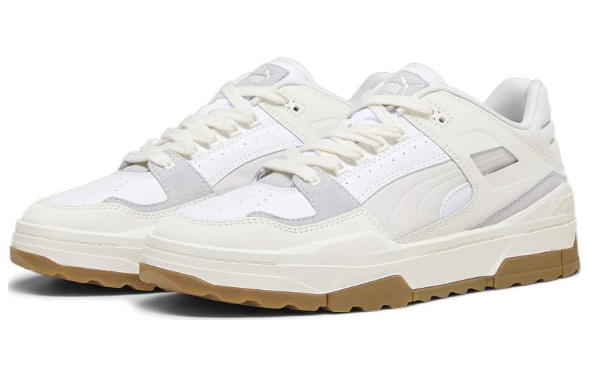 Lookbook PUMA Slipstream 舒適簡約 減震透氣 低筒 生活休閒鞋 男女皆宜 白色