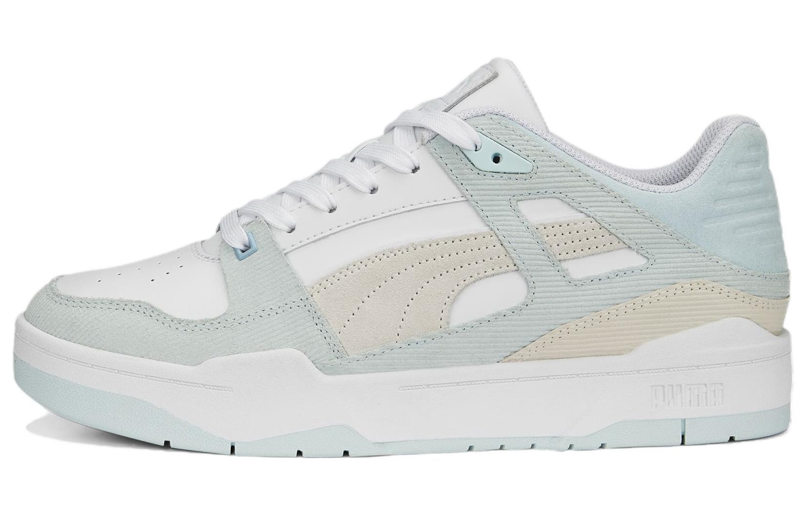 Buy PUMA Slipstream Cord 防滑耐磨 低筒 滑板鞋 男女同款 白藍