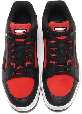 Puma Slipstream Low Retro Teams 'Hight Risk Red Black' 387207-01 Shop Puma Slipstream Low Retro Teams 'Hight Risk Red Black' 387207-01