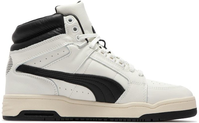 PUMA Slipstream Mid 75y Prm 防滑耐磨 中筒 休閒鞋 男女同款 白黑 Order PUMA Slipstream Mid 75y Prm 防滑耐磨 中筒 休閒鞋 男女同款 白黑