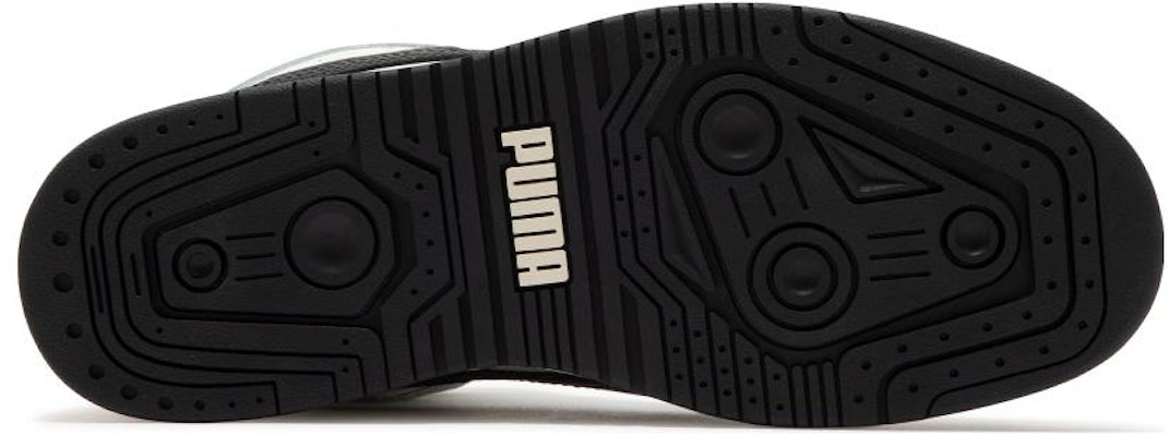 PUMA Slipstream Mid 75y Prm 防滑耐磨 中筒 休閒鞋 男女同款 白黑 Details for PUMA Slipstream Mid 75y Prm 防滑耐磨 中筒 休閒鞋 男女同款 白黑
