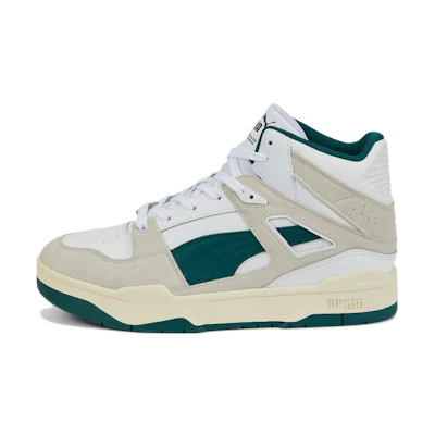Puma Slipstream Mid Heritage White Green