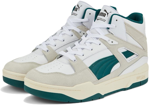 Puma Slipstream Mid Heritage White Green 387998-02 Lookbook Puma Slipstream Mid Heritage White Green 387998-02