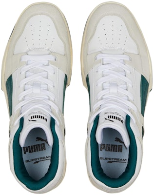 Puma Slipstream Mid Heritage White Green 387998-02 Shop Puma Slipstream Mid Heritage White Green 387998-02