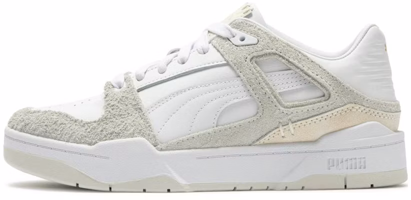 PUMA Slipstream Premium 防滑耐磨 低筒 滑板鞋 男女同款 白灰 Buy PUMA Slipstream Premium 防滑耐磨 低筒 滑板鞋 男女同款 白灰