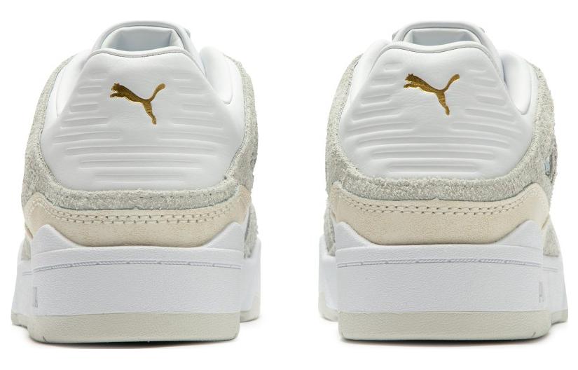 Details for PUMA Slipstream Premium 防滑耐磨 低筒 滑板鞋 男女同款 白灰